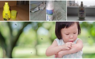 Efektīvi līdzekļi odiem bērniem no 1 gada